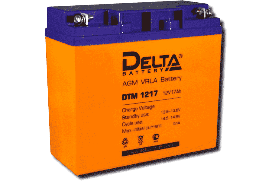 Аккумулятор Delta Delta DTM 1217