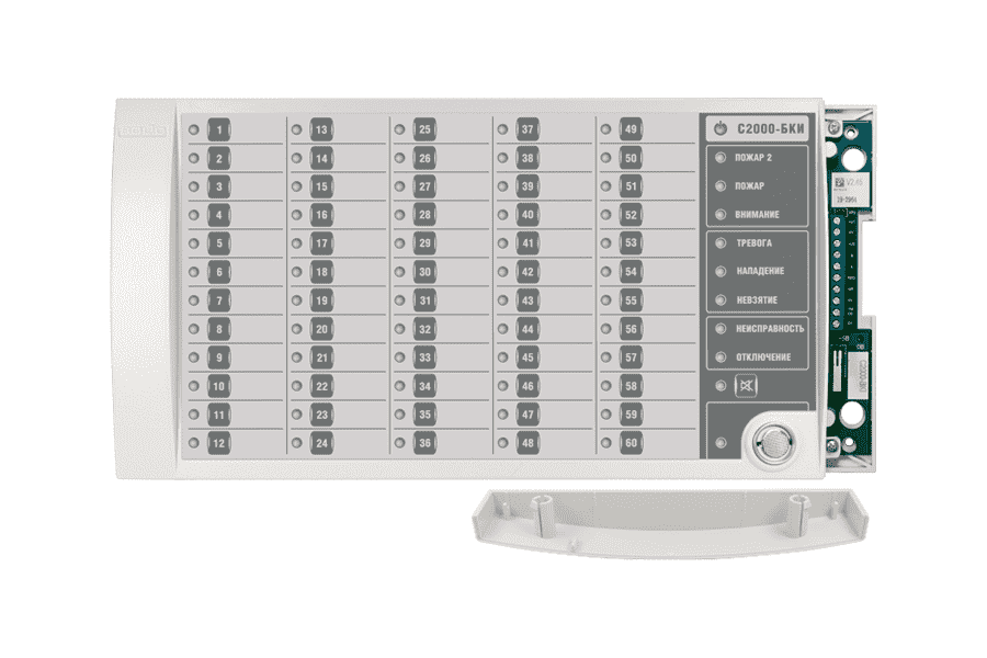Блок индикации с клавиатурой Болид С2000-БКИ
