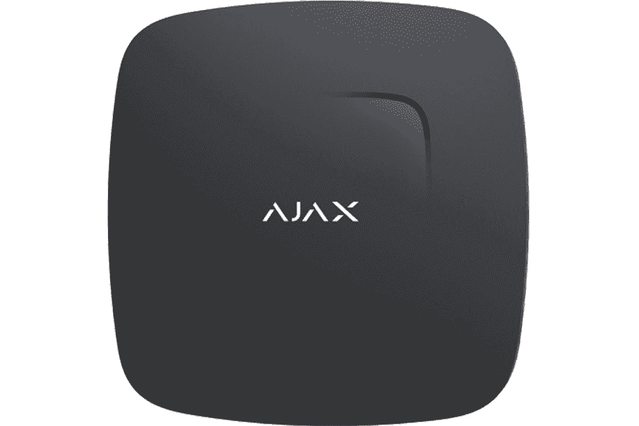 Беспроводной пожарный датчик с сенсором температуры Ajax Systems Ajax FireProtect (black)